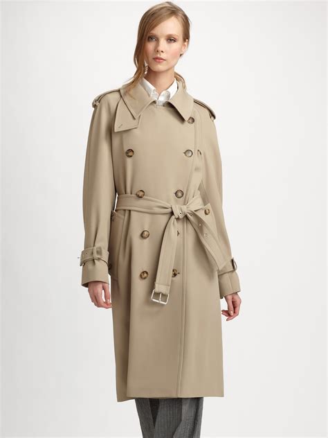 michael kors trench coat women's